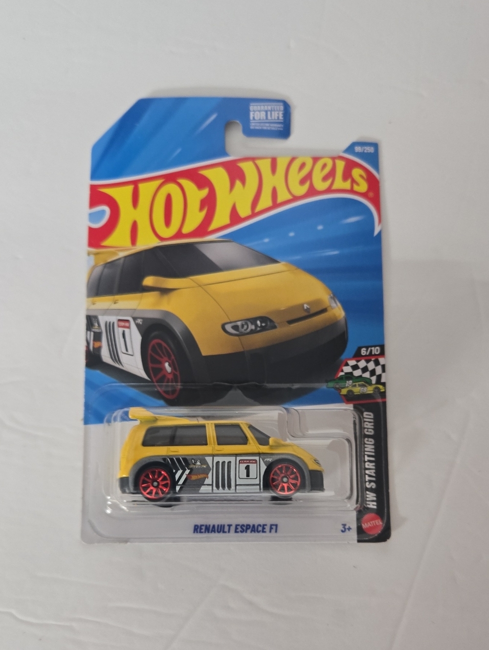 Renault Espace F1 Kids Toy Car - Yellow